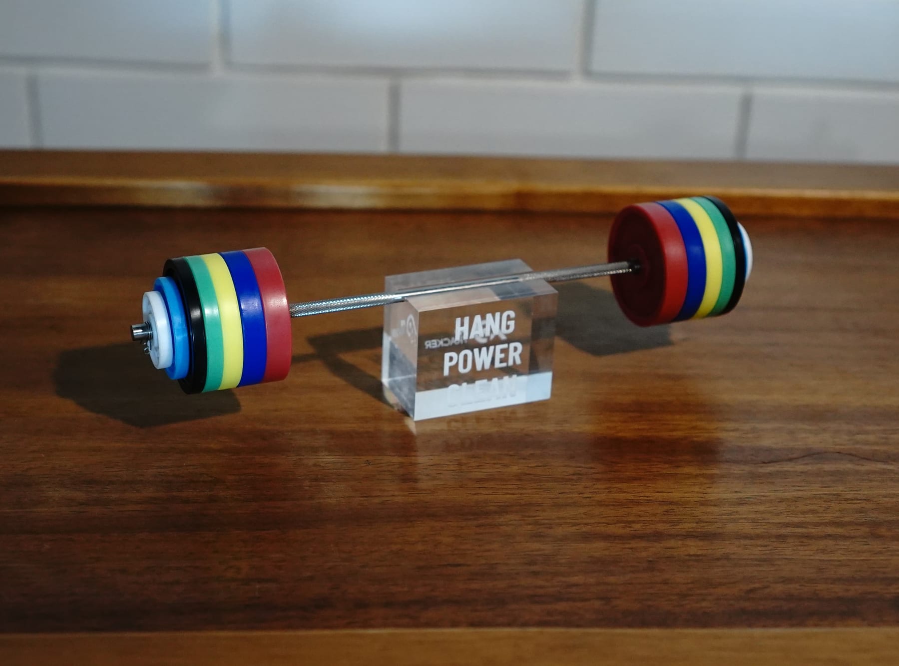 My PR Set — base acrílica com Hang Power Clean